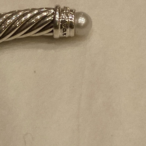 David yurman 5mm bracelet with pearl - Picture 3 of 7